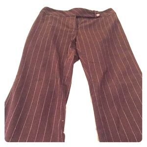 Brown pink ivy Jane pants